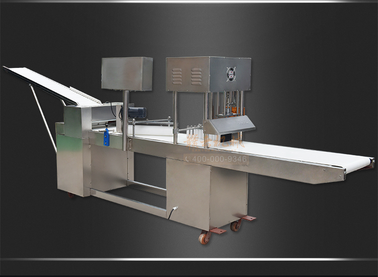 刀切方形饅頭機整體圖